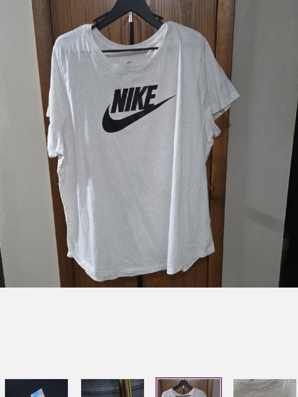 Bundle Of 3 Tshirts. 2 ADIDAS 1 NIKE. - Picture 3 of 6